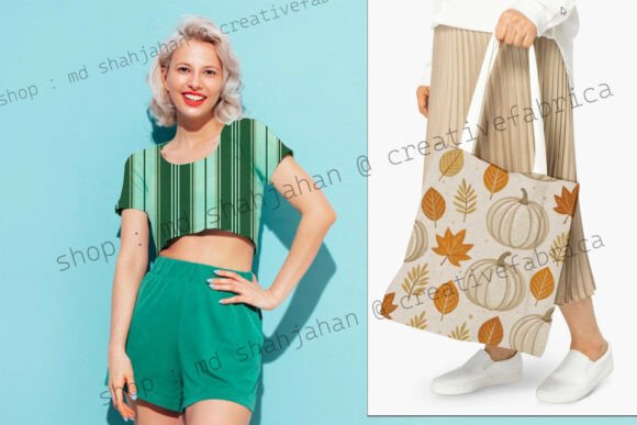 Rustic Fall Digital Paper - Image 5