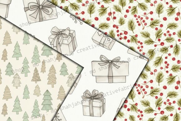 Alternative view of Rustic Neutral Winter Boho Christmas