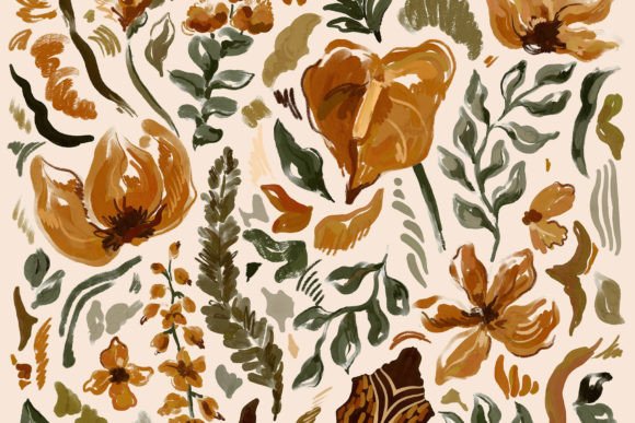 Rustle of Flowers Autumn Floral Wreaths - Image 4