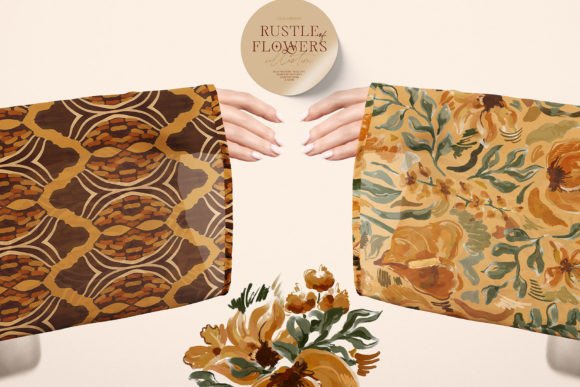 Rustle of Flowers Autumn Floral Wreaths - Image 8