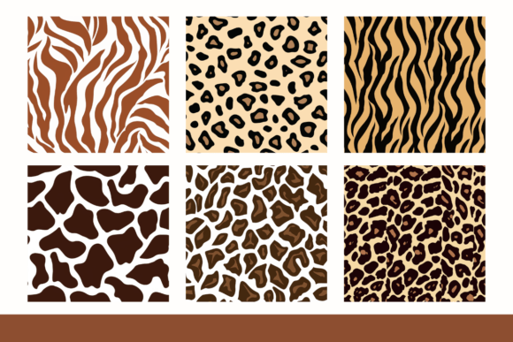 Safari Animal Print Digital Paper - Image 2