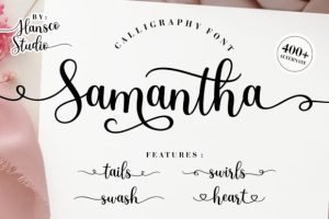Samantha Calligraphy Font