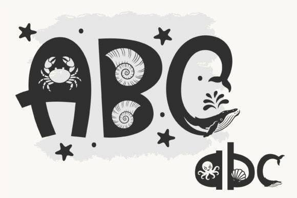 Sandy Wink Sea Font - Image 4