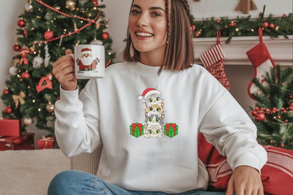 Santa Cats Christmas - Image 3