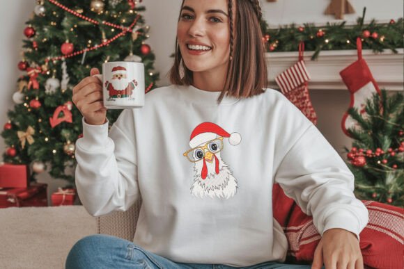 Santa Chicken Christmas - Image 3