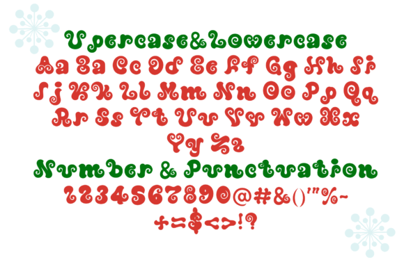 Santa Christmas Font - Image 5