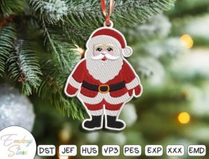 Alternative view of Santa Claus Ornament