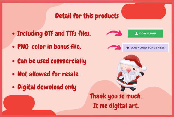 Santa Cute Font - Image 9