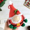 Santa Gnome for Christmas Tree Decor