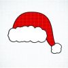 Santa Hat SVG, Christmas Svg, Santa Cap