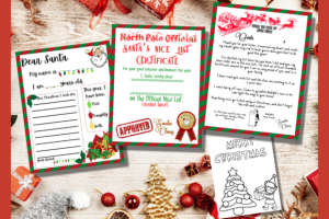 Santa Letter Bundle Set for Kids