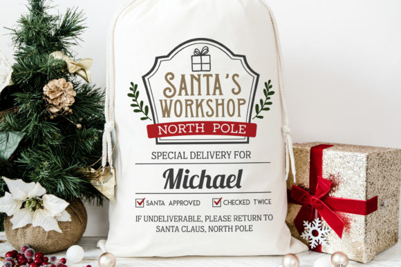 Santa Sack Svg Bundle - Image 5