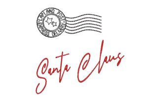 Alternative view of Santa Signature and Stamp