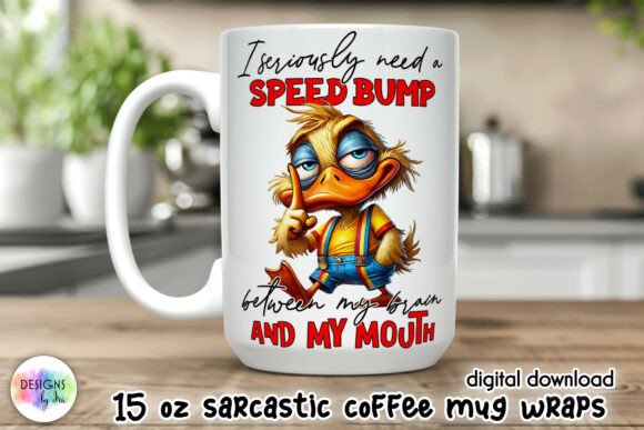 Sarcastic Coffee Mug Wraps Bundle - Image 2