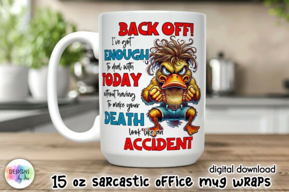 Sarcastic Coffee Mug Wraps Bundle - Image 5