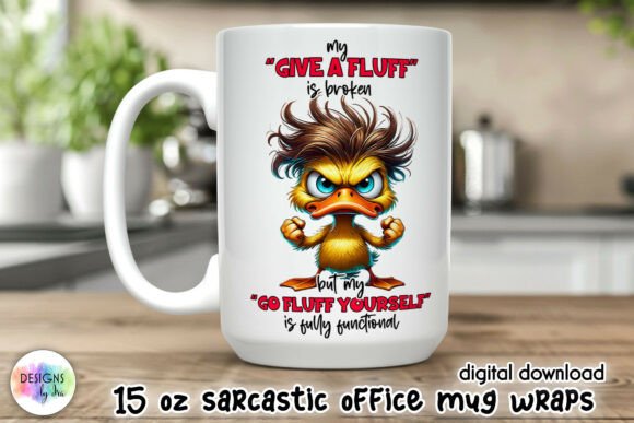 Sarcastic Coffee Mug Wraps Bundle - Image 7