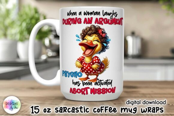 Sarcastic Coffee Mug Wraps Bundle - Image 8
