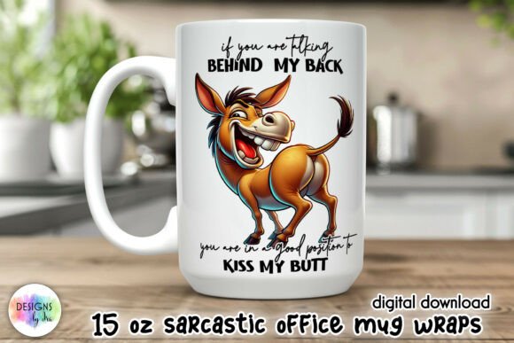 Sarcastic Coffee Mug Wraps Bundle - Image 9