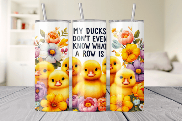 Sarcastic Funny Duck 20oz Tumbler Wrap