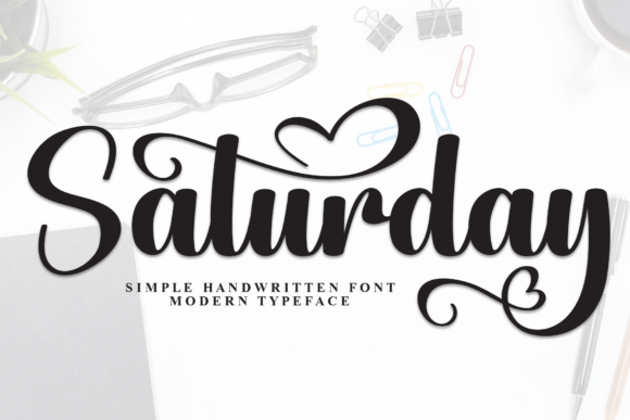 Saturday Font