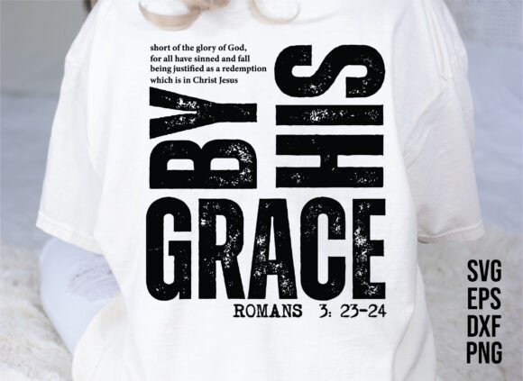 Saved by His Amazing Grace SVG,Christian - Image 2