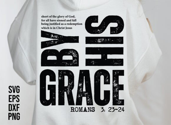 Saved by His Amazing Grace SVG,Christian - Image 3