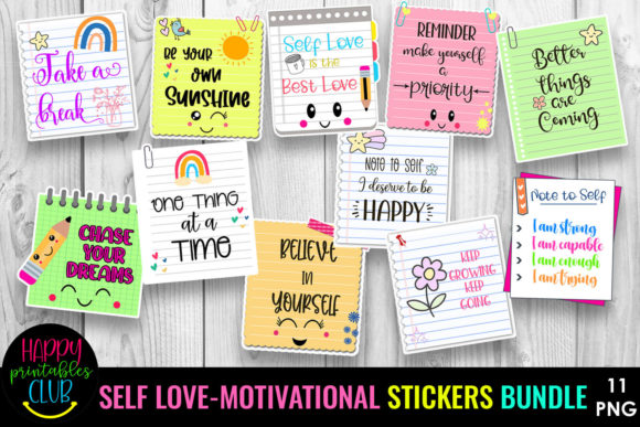Self Love Stickers-Motivational Stickers