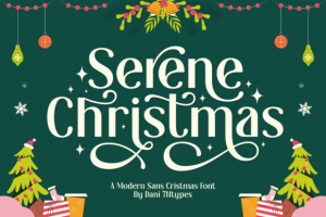 Serene Christmas Font
