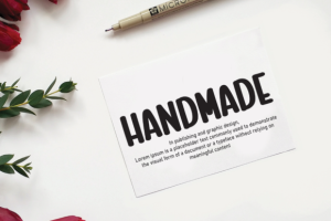 Alternative view of Shady Font