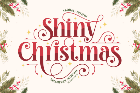 Shiny Christmas Font