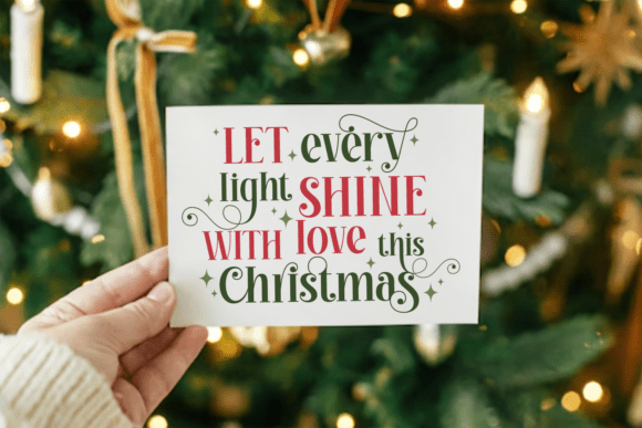 Shiny Christmas Font - Image 2