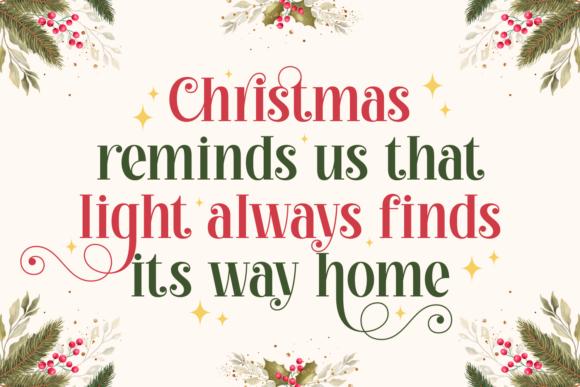 Shiny Christmas Font - Image 7