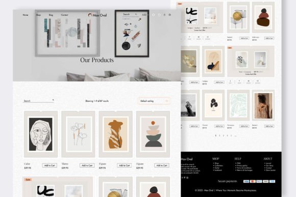 Shopify Art Store Template - Image 4