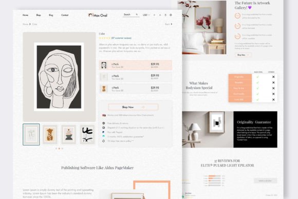 Shopify Art Store Template - Image 5