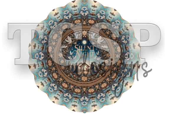 Silent Night Nativity Wind Spinner - Image 2