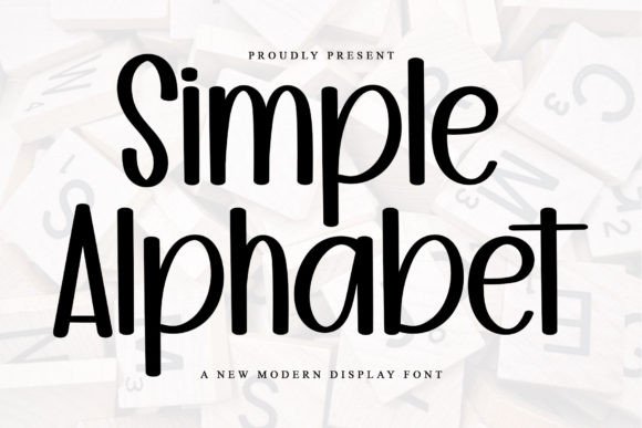 Simple Alphabet Font