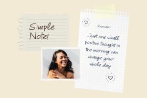 Alternative view of Simple Note Font