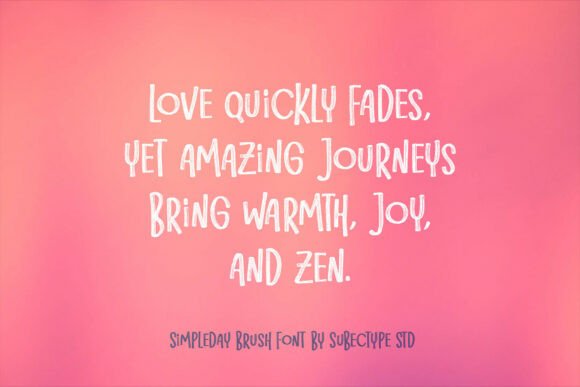 Simpleday Brush Font - Image 5