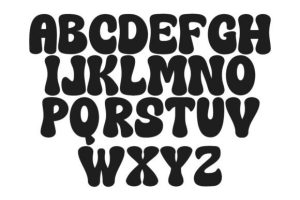 Alternative view of Single Charm Font