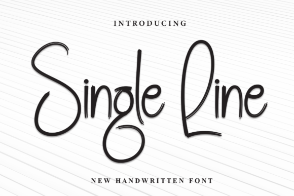 Single Line Font
