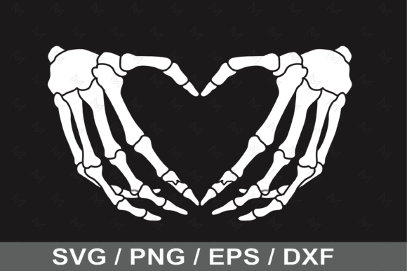 Skeleton Hands Svg, Skull Skeleton Hand - Image 7