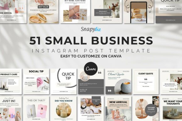 Small Business Canva Instagram Template