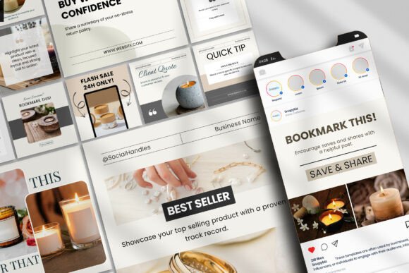 Small Business Canva Instagram Template - Image 4