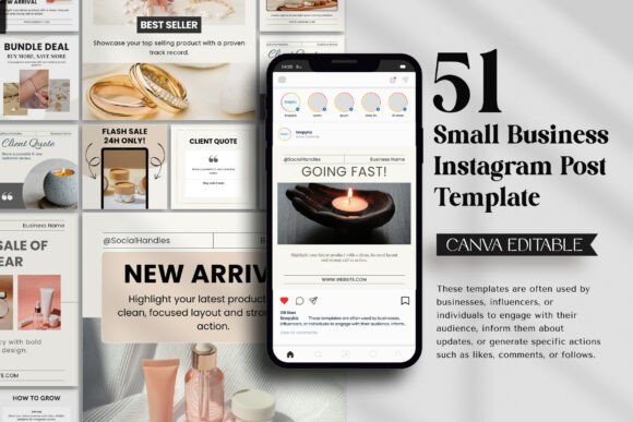 Small Business Canva Instagram Template - Image 8
