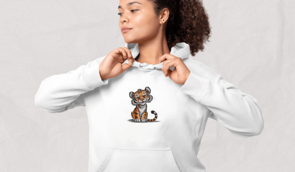 Smiling Baby Tiger - Image 4