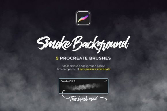 Smoke Procreate Brushes - Image 4