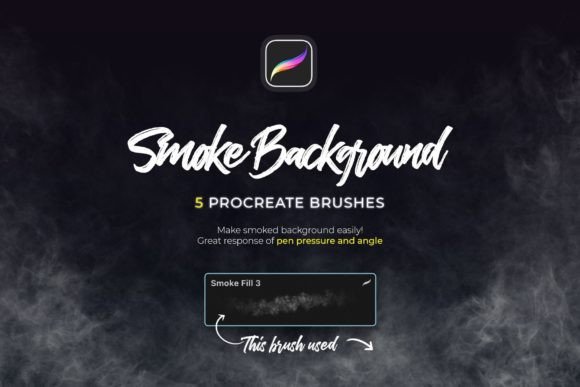 Smoke Procreate Brushes - Image 5