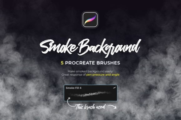 Smoke Procreate Brushes - Image 6