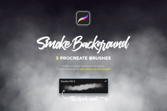 Smoke Procreate Brushes - Image 7