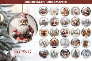 Snow Globe Christmas Ornaments Png